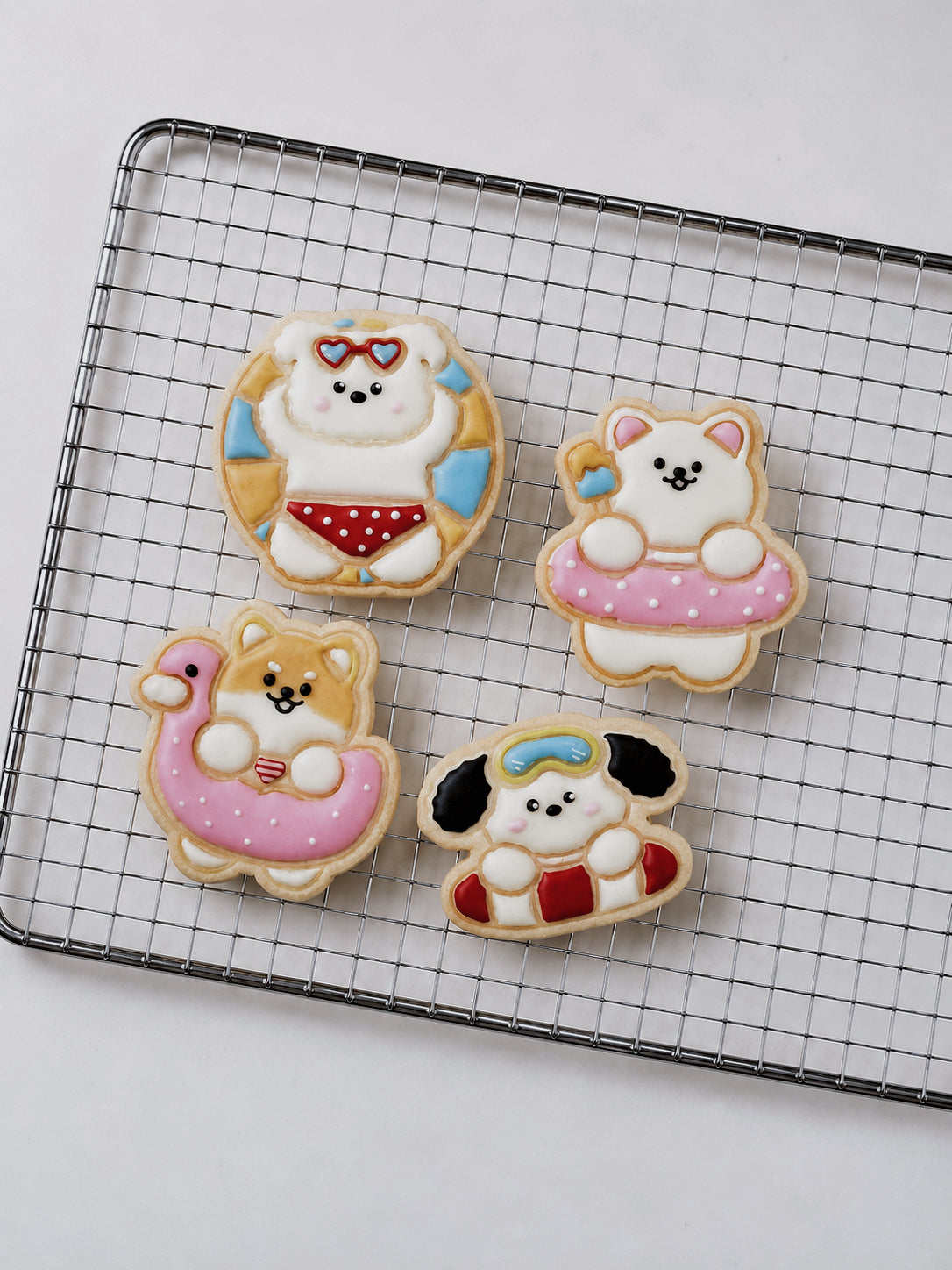 Swim Puppy Cookies