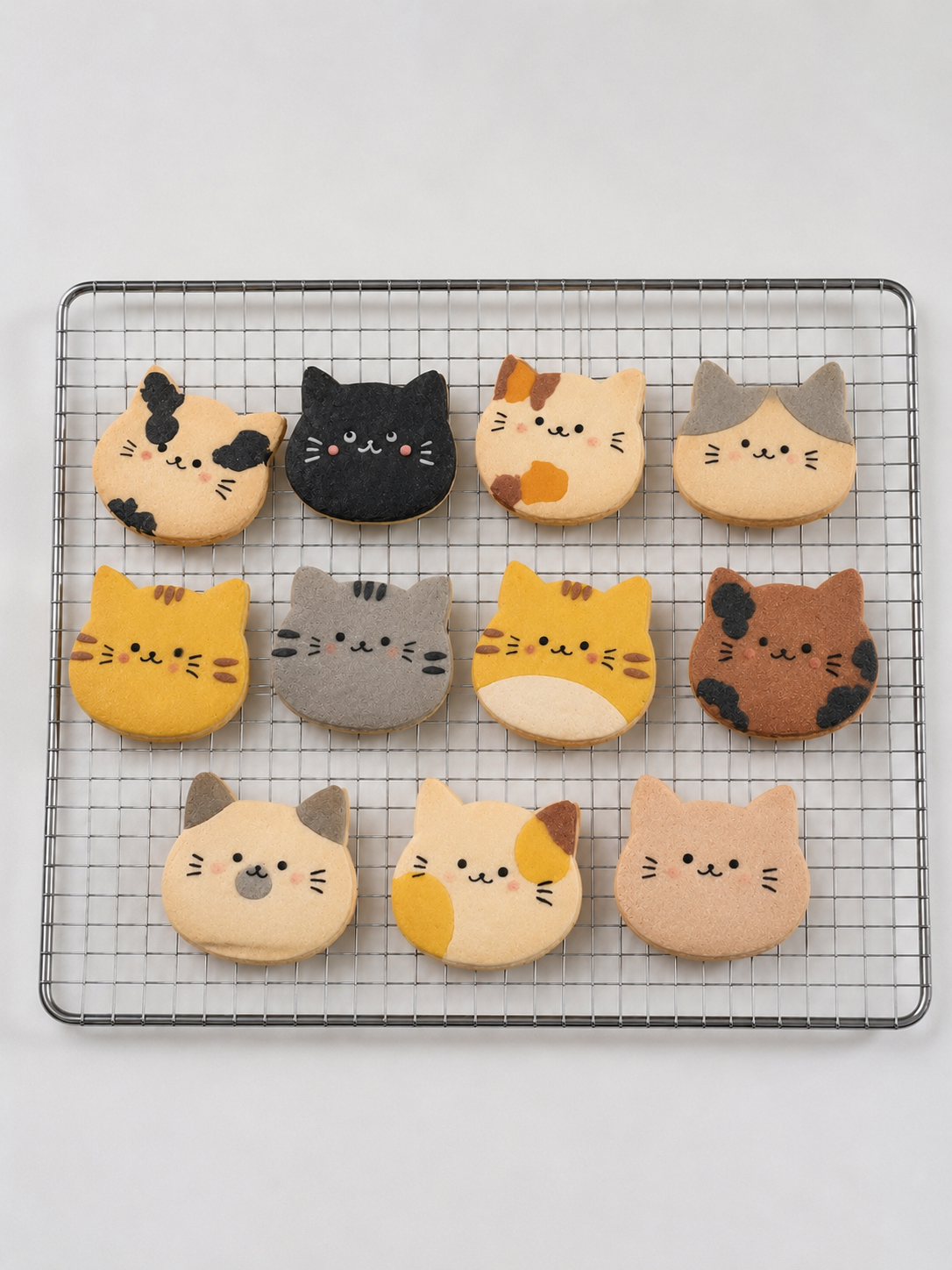 Kitty Palette Cookies